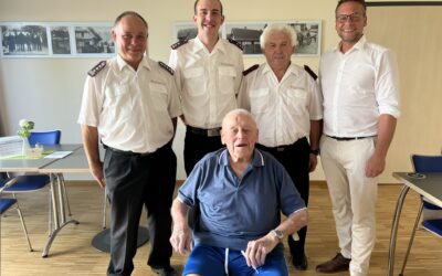 80 Jahre im Dienst der Feuerwehr – Hans Schaller für außergewöhnliches Lebenswerk geehrt